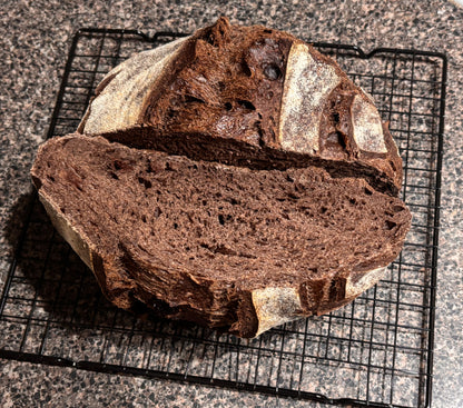 Triple Cocoa Protein Sourdough